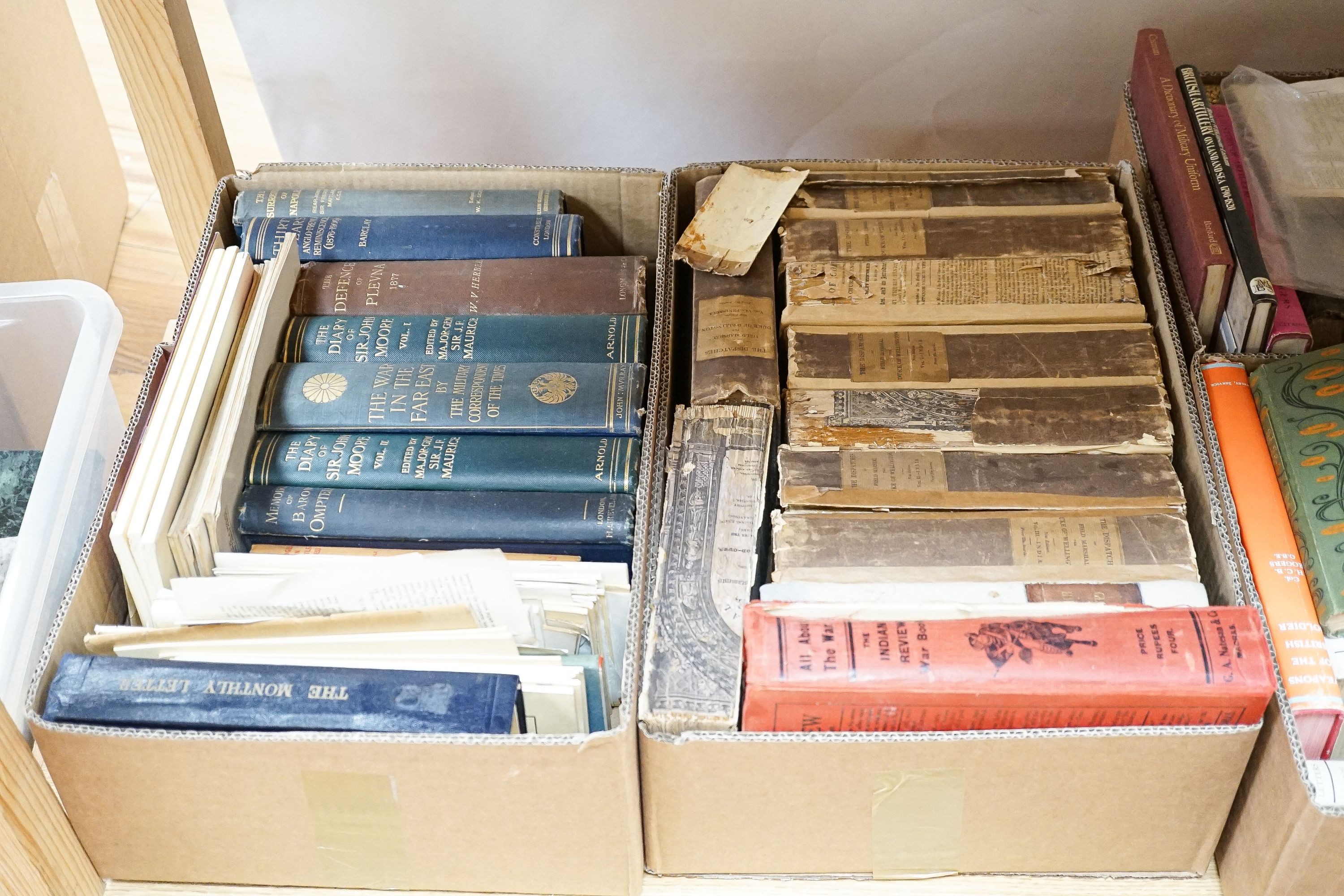 Parish W D (editor) Domesday book in relation to the county of Sussex, folio, cloth, H Wolf, Lewes, 1886 and 6 books, various books, including military history